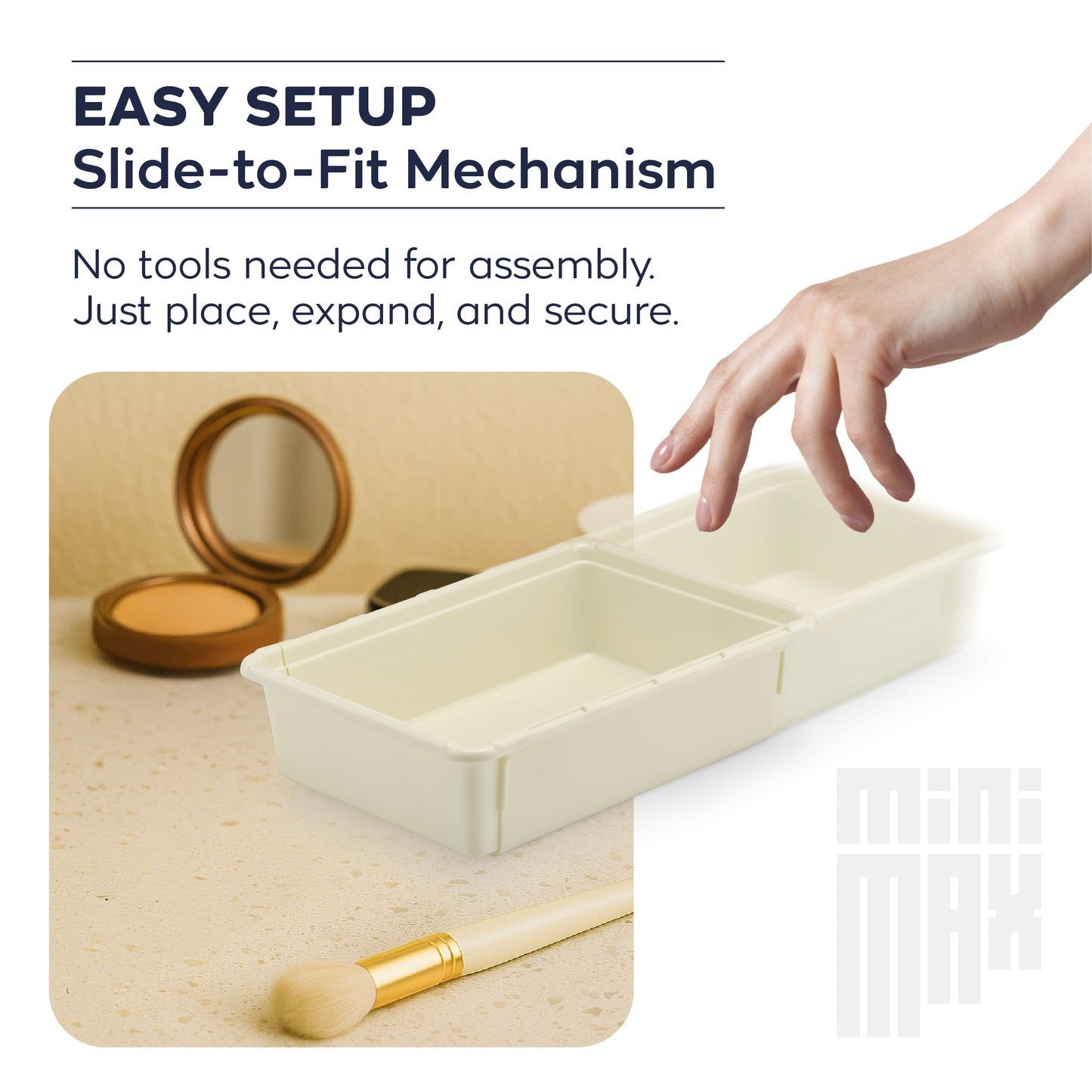 Mini Max - 10 Piece Drawer Organizer Set