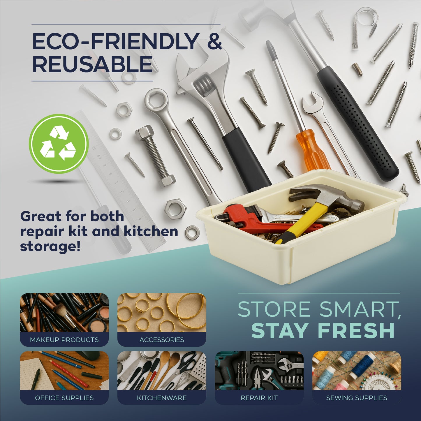 Mini Max - 12 Piece Drawer Organizer Set