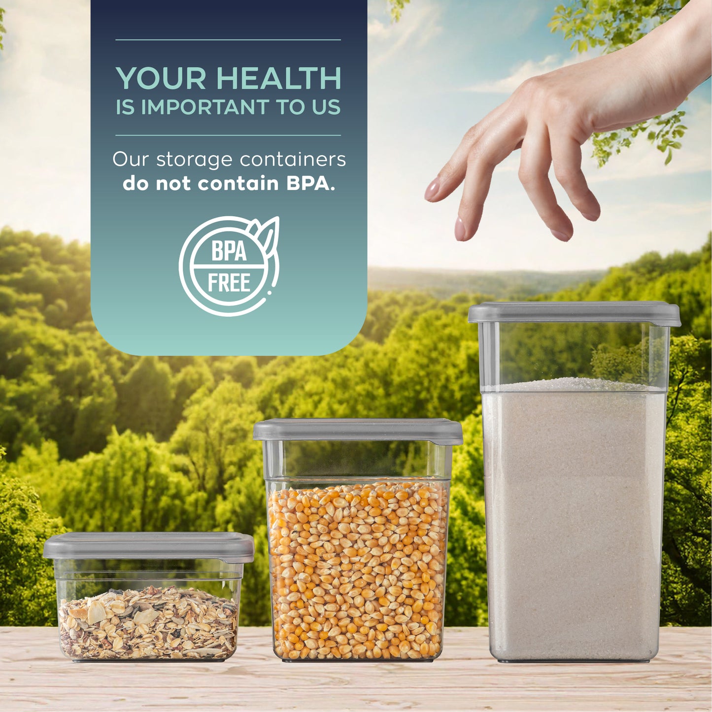 Rectangular Slim Soft Box 12 Piece Food Storage Container Set  (4 x 580 ml + 4 x 1100 ml + 4 x 1580 ml)